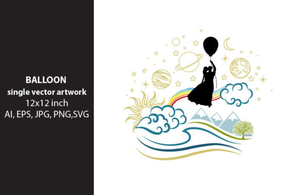 Balloon - VECTOR ARTWORK for Branding and Design