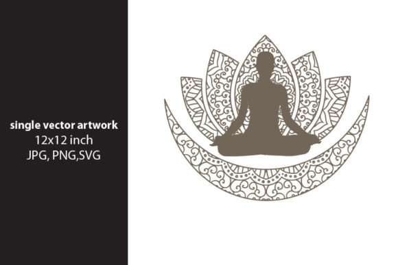 Buddhism and Meditation Graphics for Local Branding
