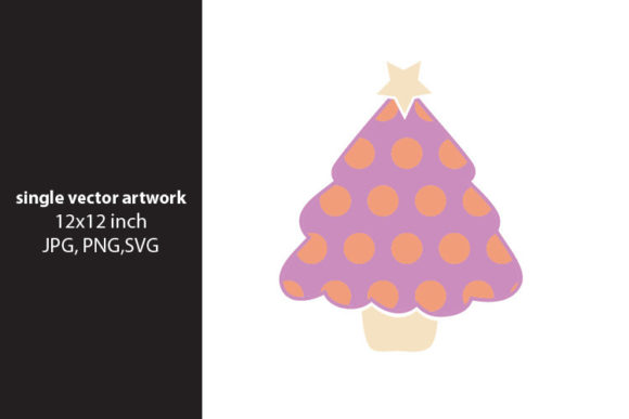 Christmas Tree Vector for Real Projects
