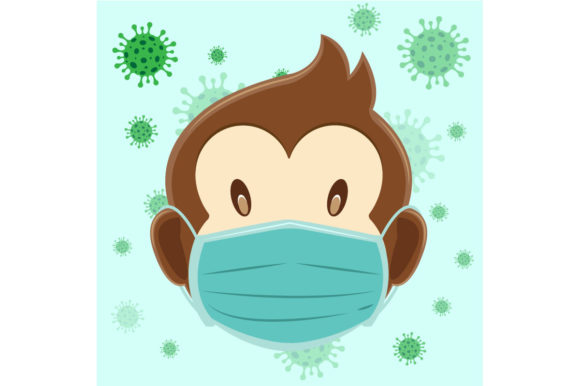 Doctor Monkey Graphic Illustration for Branding