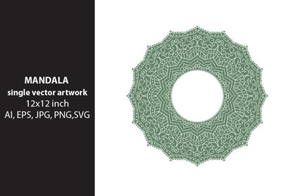 Mandala Vector Artwork for Graphics and Illustrations
