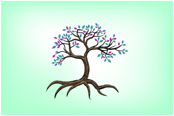 Mangrove Tree Vector Graphics for Digital Sellers