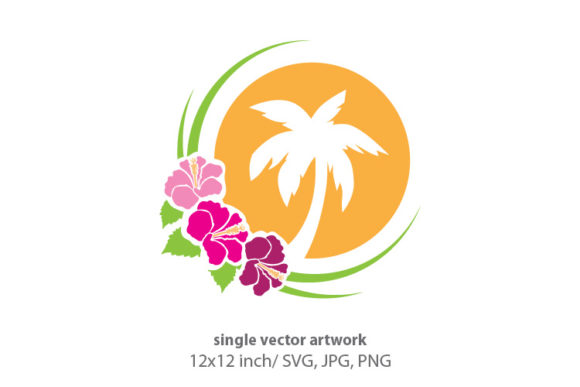 Palm Tree Graphics for Modern Editorial Design