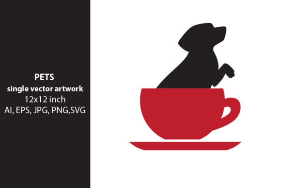 PETS - Single Vector Artwork for Graphics and Illustrations