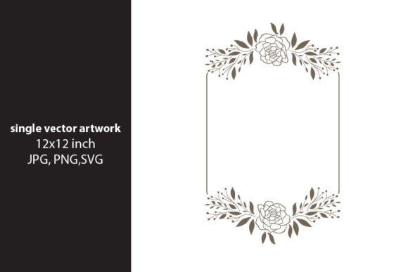 Rose - Floral Wreath Graphics for Local Branding