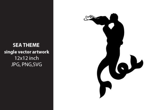 SEA THEME Single Vector Artwork for Branding and Marketing