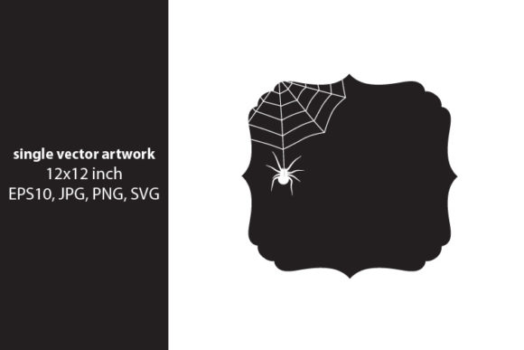 Spider Frame Vector: A Versatile Graphic Design Asset for Branding and Marketing