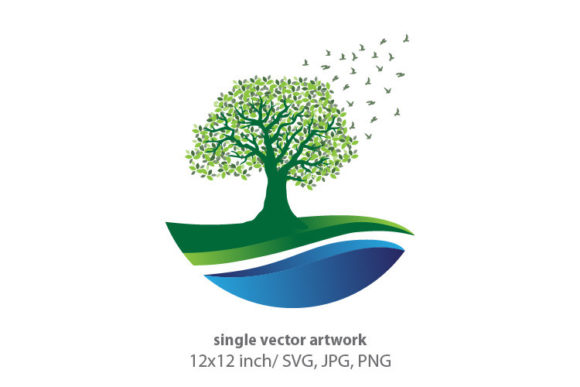 TREE -single Vector Artwork for Graphic Design Projects