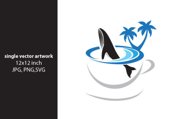 Whale Vector Graphic for Modern Design Projects
